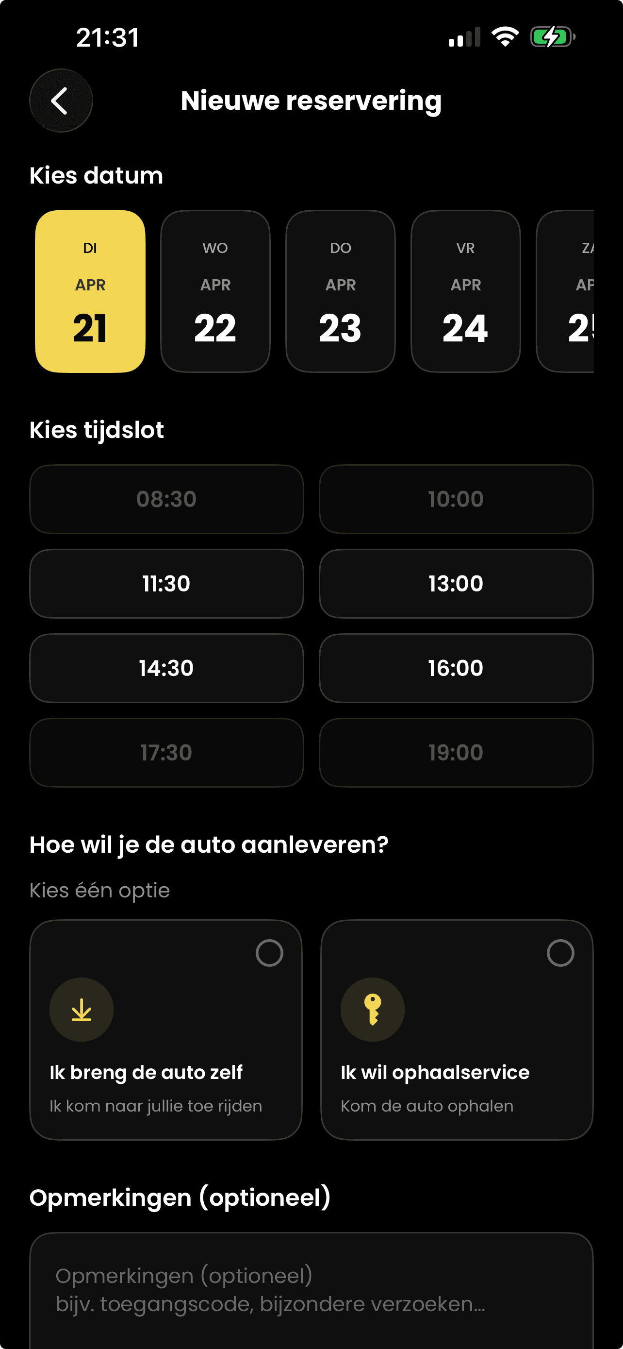 Jij en je klant zien elke stap live